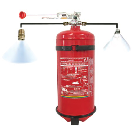 Automatischer 3 6 12 kg Feuerlöscher-Kit - Feuerlöscher - MTO Nautica Store