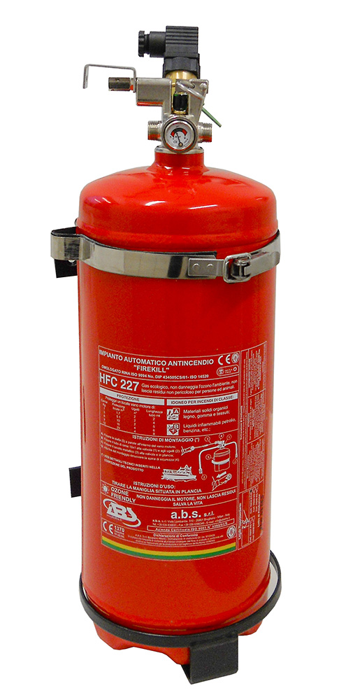 6 kg automatischer Feuerlöscher-Kit HFC227 - Feuerlöscher - MTO Nautica  Store