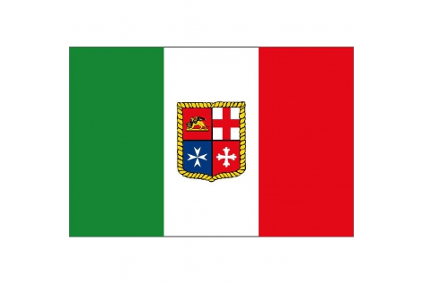 Italienische Handelsflagge