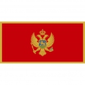 Montenegro Flagge