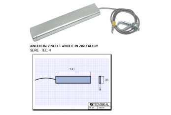 Zink suspendierte Anode der Tecno-Serie