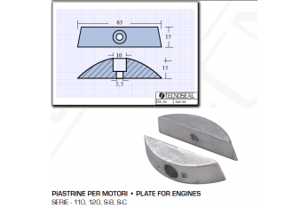 Platten für Motoren Baureihe 110 120 SB SC