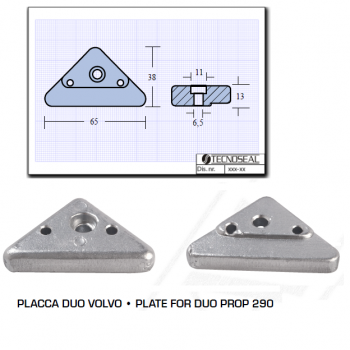 Duo Platte Volvo Prop 290