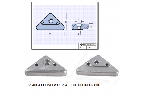 Duo Platte Volvo Prop 290