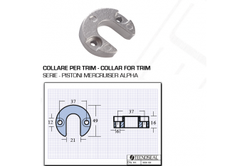 Halsband für Trimmmotorkolben Mercruiser Alpha