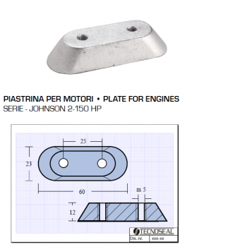 Platte für Johnson Engines