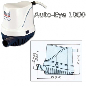 Elektrische Tauchpumpe mod. Auto-Eye 500/1000/1500