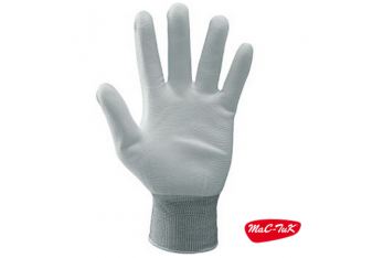 Handschuh aus durchgehendem Gewinde 100% Polyester Mac-Tuk Polyurethan