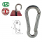 KONG Standard Karabiner aus Edelstahl AISI 316