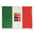 Italienischer Flaggenaufkleber