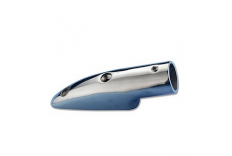 Lange Handlaufstütze aus Edelstahl