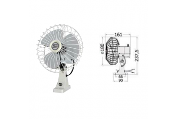 TMC 12V einstellbarer Lüfter