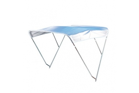 Sunshade Canopy Aisi 316 Edelstahl WEISSE Plane