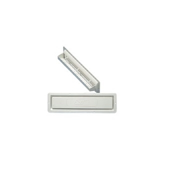 Lufteinlass für Motorraum aus weißem ABS mit Wasserfalle