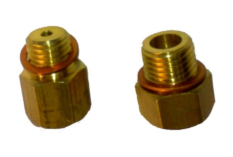 Adapter M16 x 1,5 & M18 x 1,5 für Getriebe 1/8"