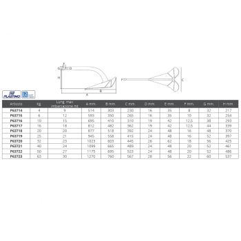 Anker DC verzinkter Stahl