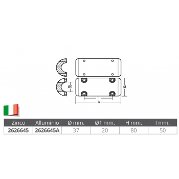 BOW DURCH SIDEPOWER-SLEIPNER ANODE