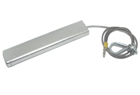 SUSPENDIERTE ZINKANODE