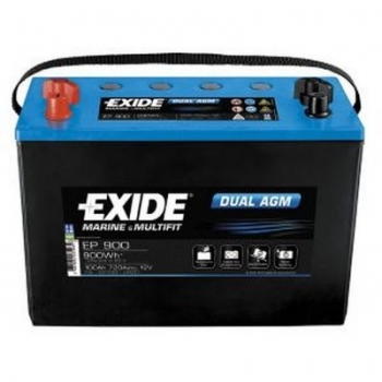 EXIDE Agm-Batterien für Service und Inbetriebnahme 100Ah 140Ah 240Ah