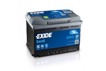 EXIDE Excell Starterbatterien 50Ah 62Ah 74Ah 100Ah