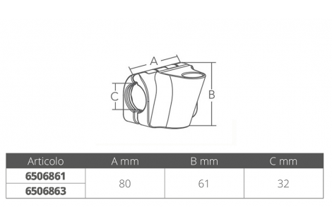 LINKE BEFESTIGUNGSBUCHSE AM ROHR