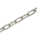 Lange Edelstahlkette