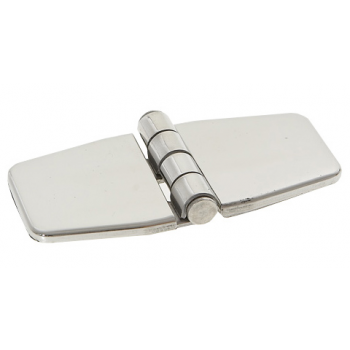 SCHARNIER AUS EDELSTAHL 316 MIT ABDECKUNG