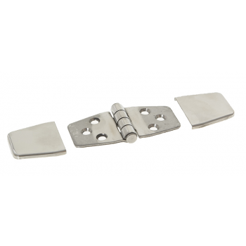 SCHARNIER AUS EDELSTAHL 316 MIT ABDECKUNG