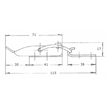 EDELSTAHLHEBELVERSCHLUSS