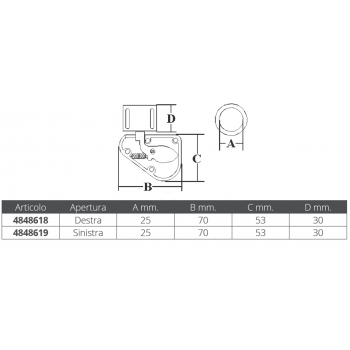 RECHTER KUNSTSTOFFVERSCHLUSS