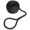 Festmacherleine mit Auge schwarz 10 mm x 6 m 