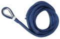 Blaue Festmacherleine, gespleißt 10 mm x 6 m 