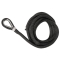 Schwarze Festmacherleine, gespleißt 14 mm x 9 m 