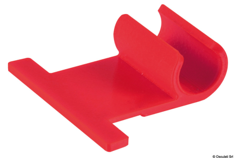 Polypropylen-Befestigungsclip, rot f.22.409.23 