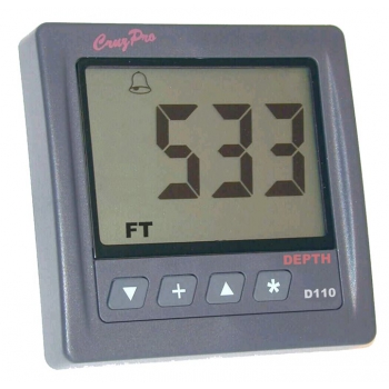 CruzPro D110 Transducing Depth Sounder