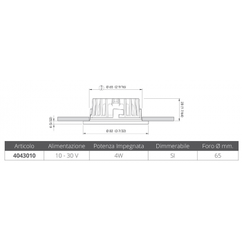 EINBAUSCHEINWERFER KAI HP