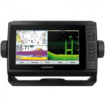 Garmin Echomap Plus Kartenplotter 72CV Mit Wandler