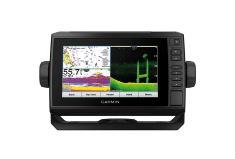 Garmin Echomap Plus Kartenplotter 72CV Mit Wandler
