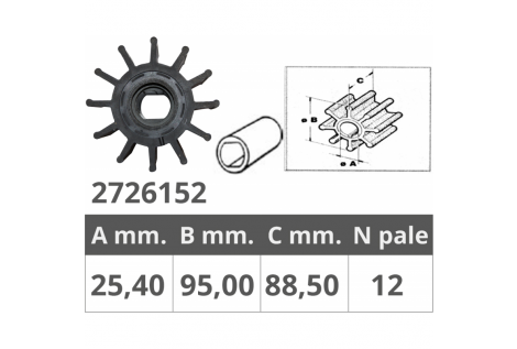 JABSCO LAUFRAD 17370-001