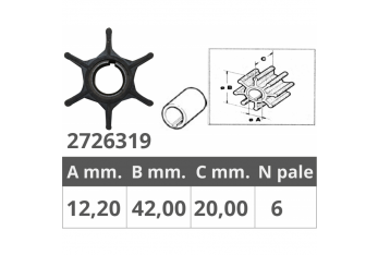 LAUFRAD SUZUKI 2T 8-9.9 PS