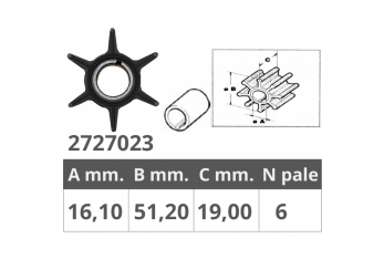 LAUFRAD YAMAHA-SELVA 2 / 4T 20-50 PS