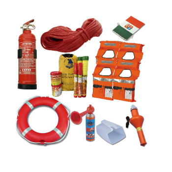 Sicherheitsausrüstungssatz Innerhalb von 6 Meilen 4 oder 6 Personen