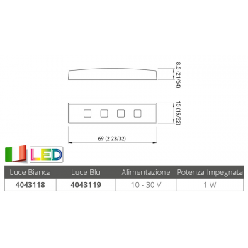 BLAUE FÖRDERLICHKEITSLEUCHTE CPA 3