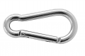 Edelstahlkarabiner mit geradem Verschluss