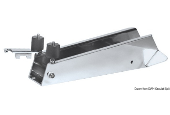 Bugrolle bis 25 kg, Edelstahl 