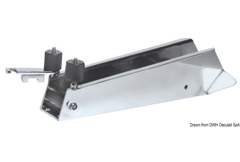 Bugrolle bis 25 kg, Edelstahl 