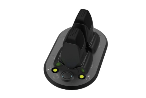 Double control panel Aluminium 