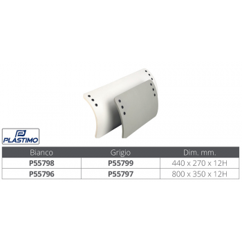 WEISSER RIB FENDER MM.350X800X12H