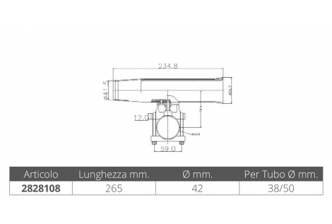 EINSTELLBARER EDELSTAHLSTANGENHALTER
