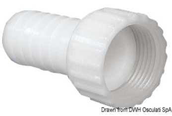 Schlauchanschluß gerade3/4" 